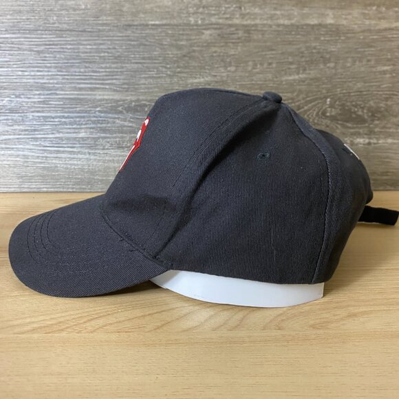Rolling Stones Hat Cap Strap Back Black Band Tour Music Adjustable - Picture 4 of 9